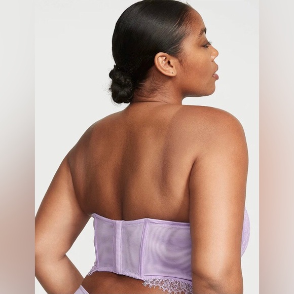 NWT VS Dream Angels Floral Embroidery Corset Top - Picture 2 of 7